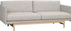 Soffa 'Hammond' 2-sits - Grå/Natur