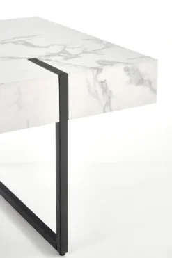 Soffbord 'Blanca' - Vit marmor