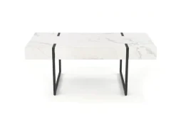 Soffbord 'Blanca' - Vit marmor