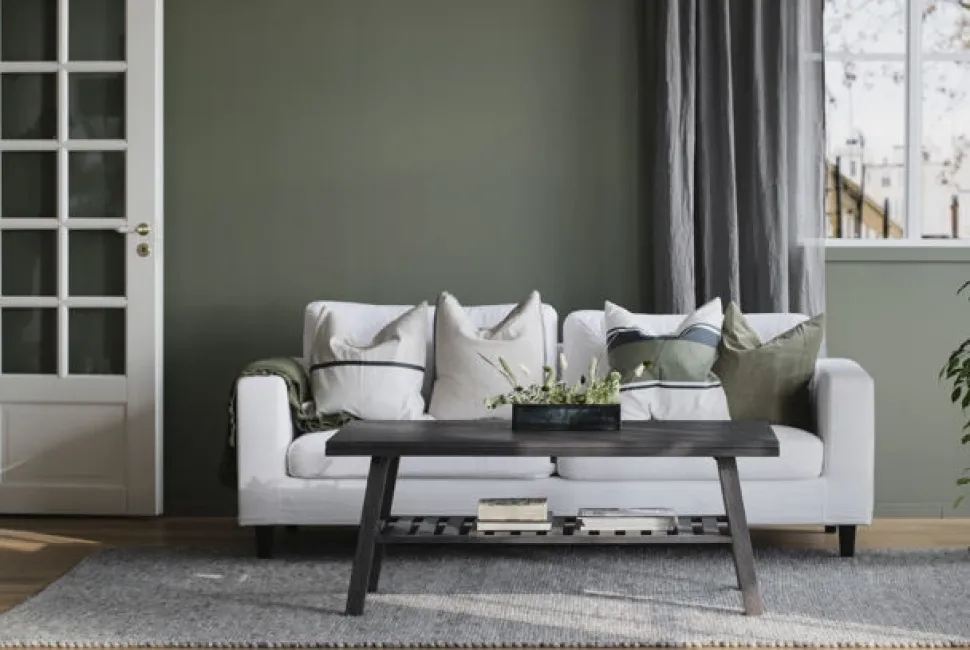 Soffbord 'Brooklyn' 130x75cm - Mörk brun