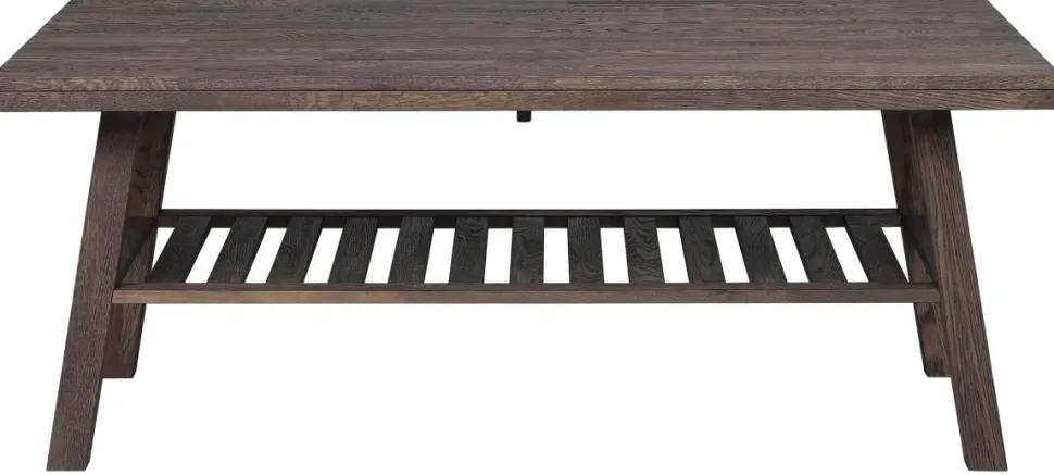 Soffbord 'Brooklyn' 130x75cm - Mörk brun