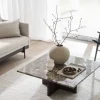 Soffbord 'Brooksville' 90x90cm - Brun