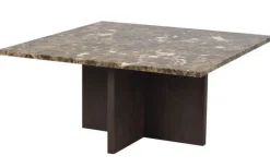 Soffbord 'Brooksville' 90x90cm - Brun