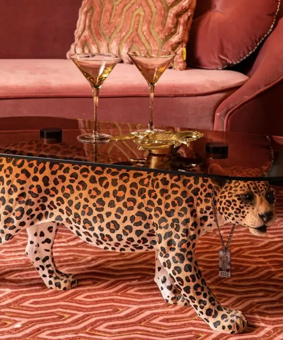 Soffbord 'Dope as hell' - Leopard