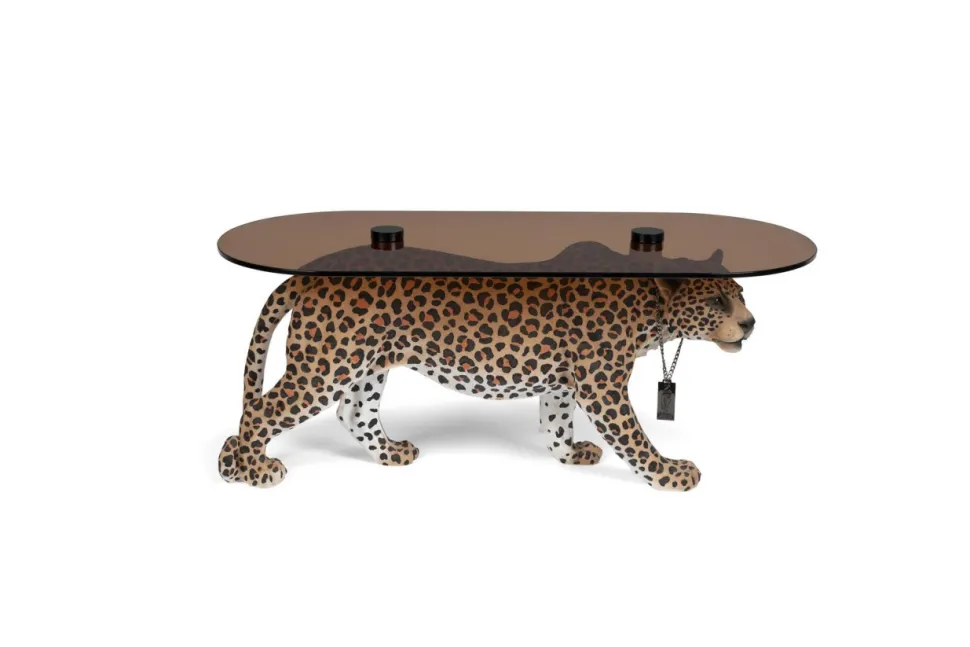 Soffbord 'Dope as hell' - Leopard