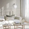 Soffbord 'Marsden' Runt 60cm - Ljus ek