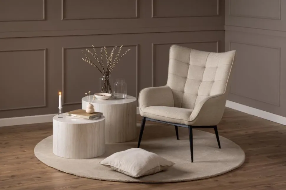 Soffbord 'Strömstad' - Beige