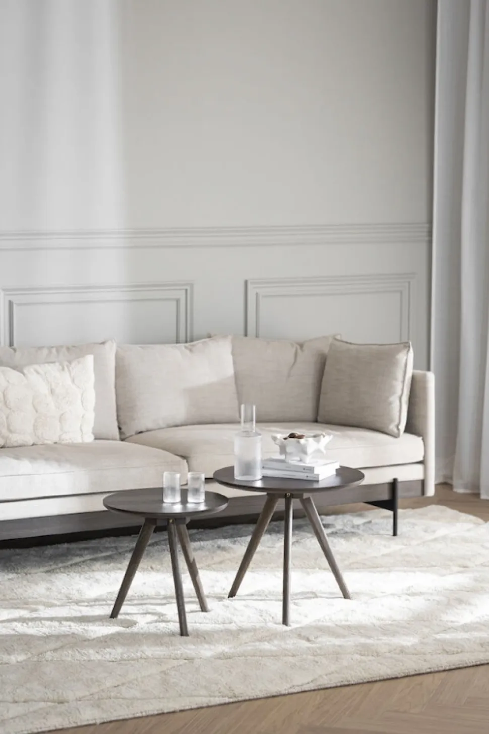 Soffbord 'Yumi' 2 delar - Brun