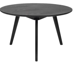 Soffbord 'Yumi' Runt 90cm - Svart