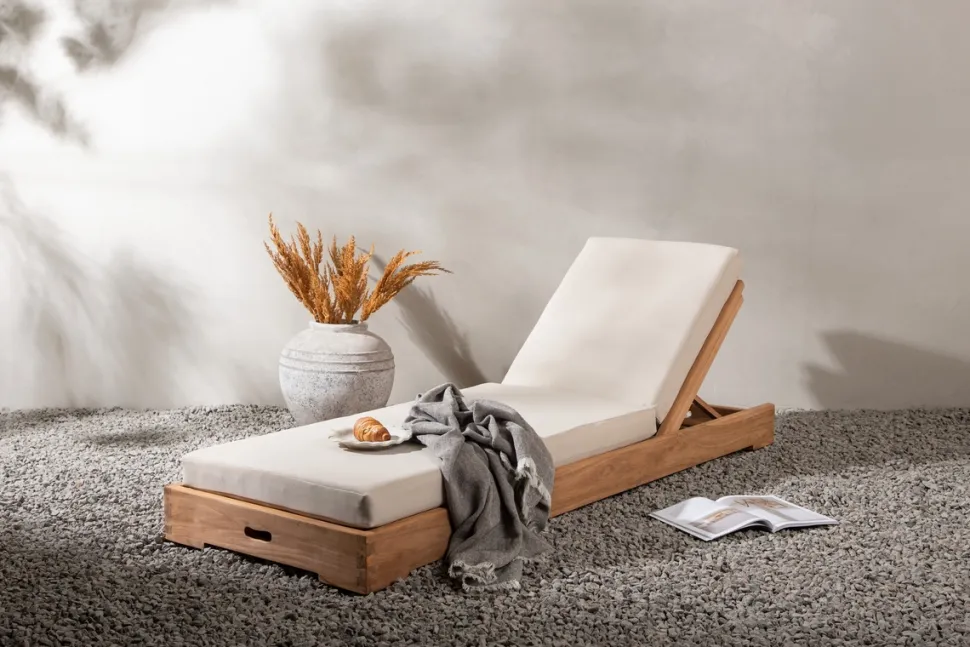 Solstol 'Sunbed' - Natur