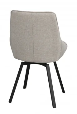 Stol 'Alison' - Beige/svart