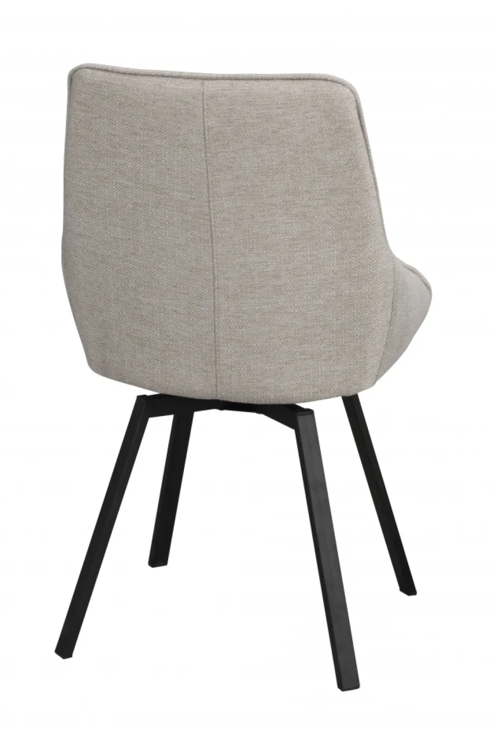 Stol 'Alison' - Beige/svart