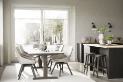 Stol 'Alison' - Brun/Beige