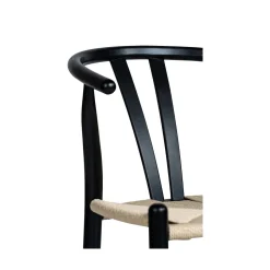 Stol 'Alta' - Svart/Beige