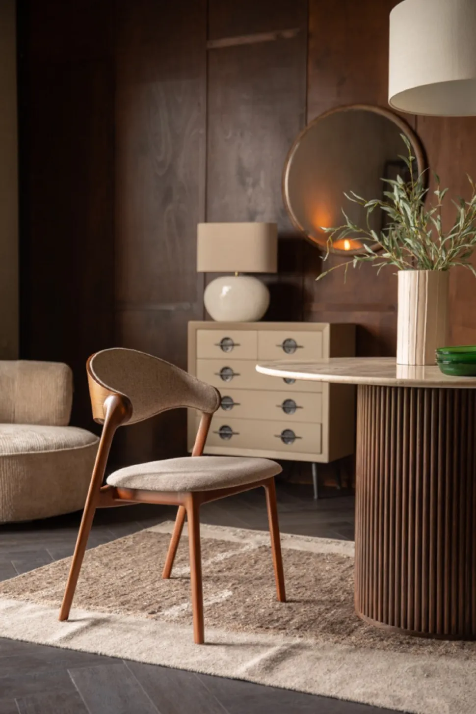 Stol 'Babington' - Beige