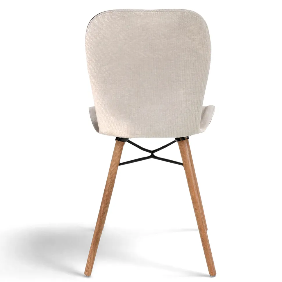 Stol 'Böda' - Beige/Natur
