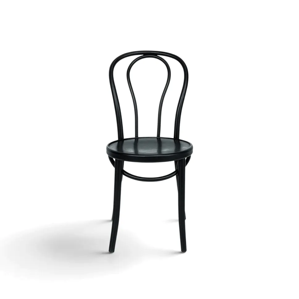 Stol 'Bistro' - Trä/Svart