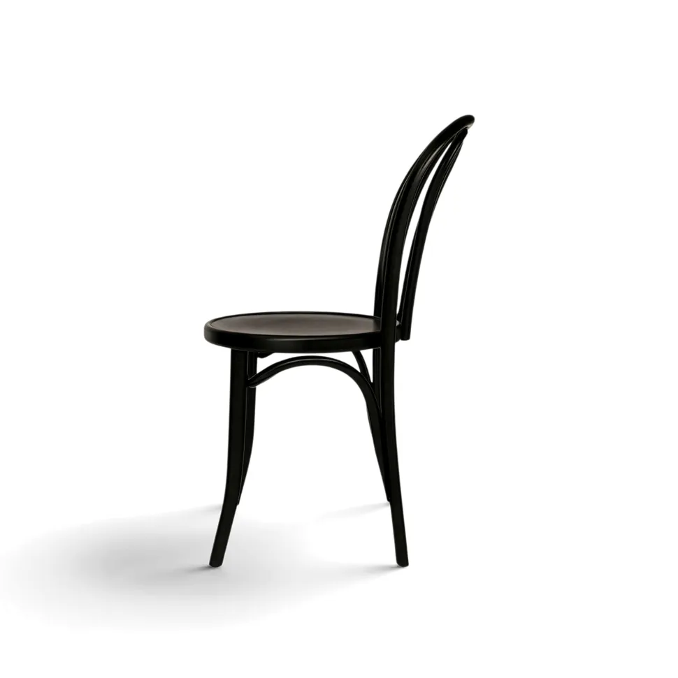 Stol 'Bistro' - Trä/Svart