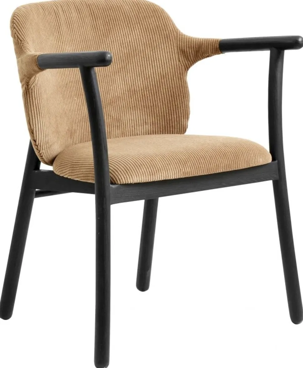Stol 'Esrum' - Svart/Beige