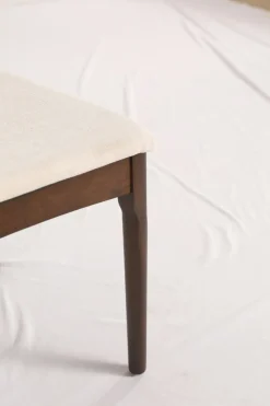 Stol 'Fager' - Valnöt/Beige