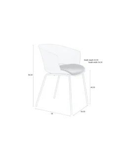Stol 'Jessica' - Beige