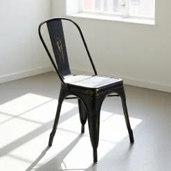 Stol 'Montmartre' - Vintage svart/antik