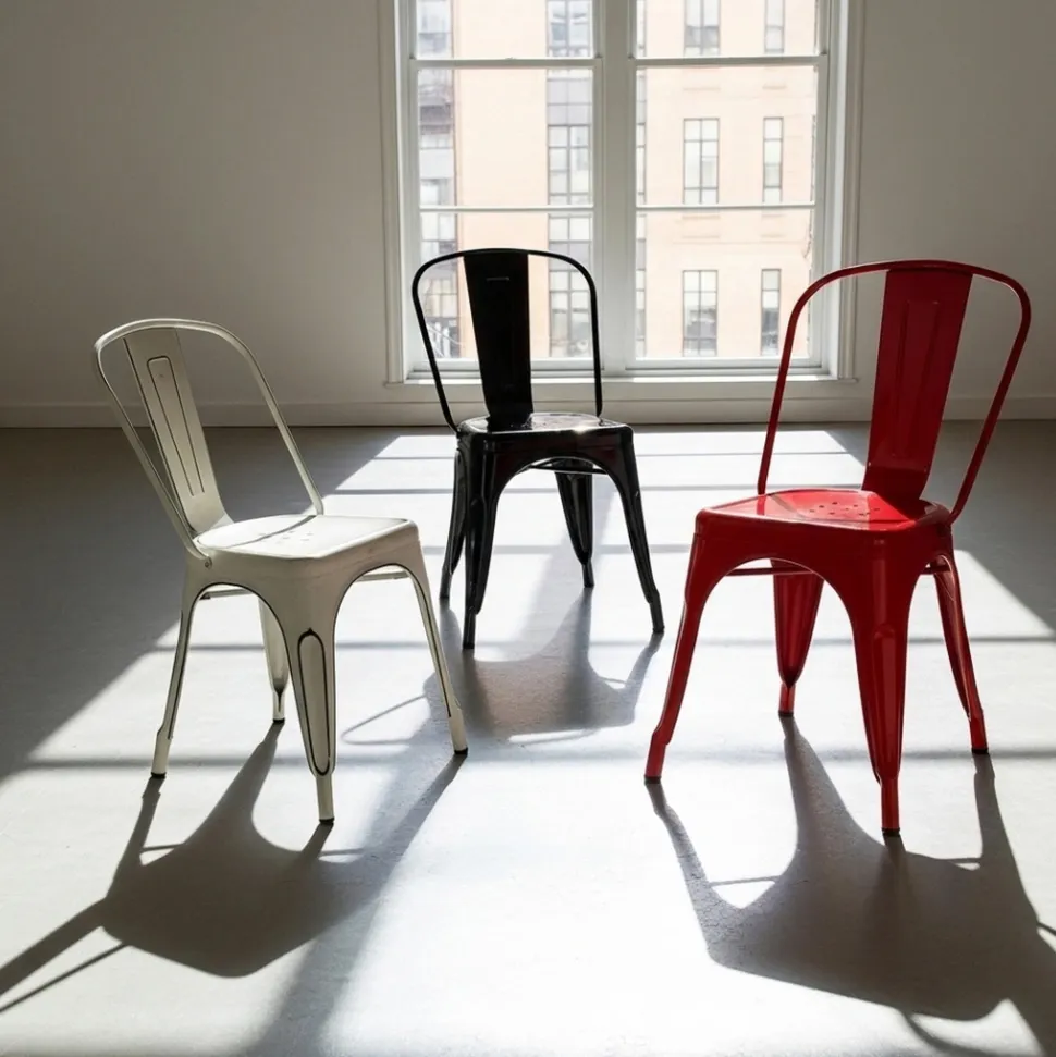 Stol 'Montmartre' - Vintage svart/antik