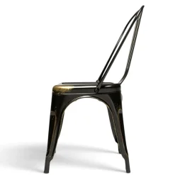 Stol 'Montmartre' - Vintage svart/antik