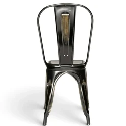 Stol 'Montmartre' - Vintage svart/antik