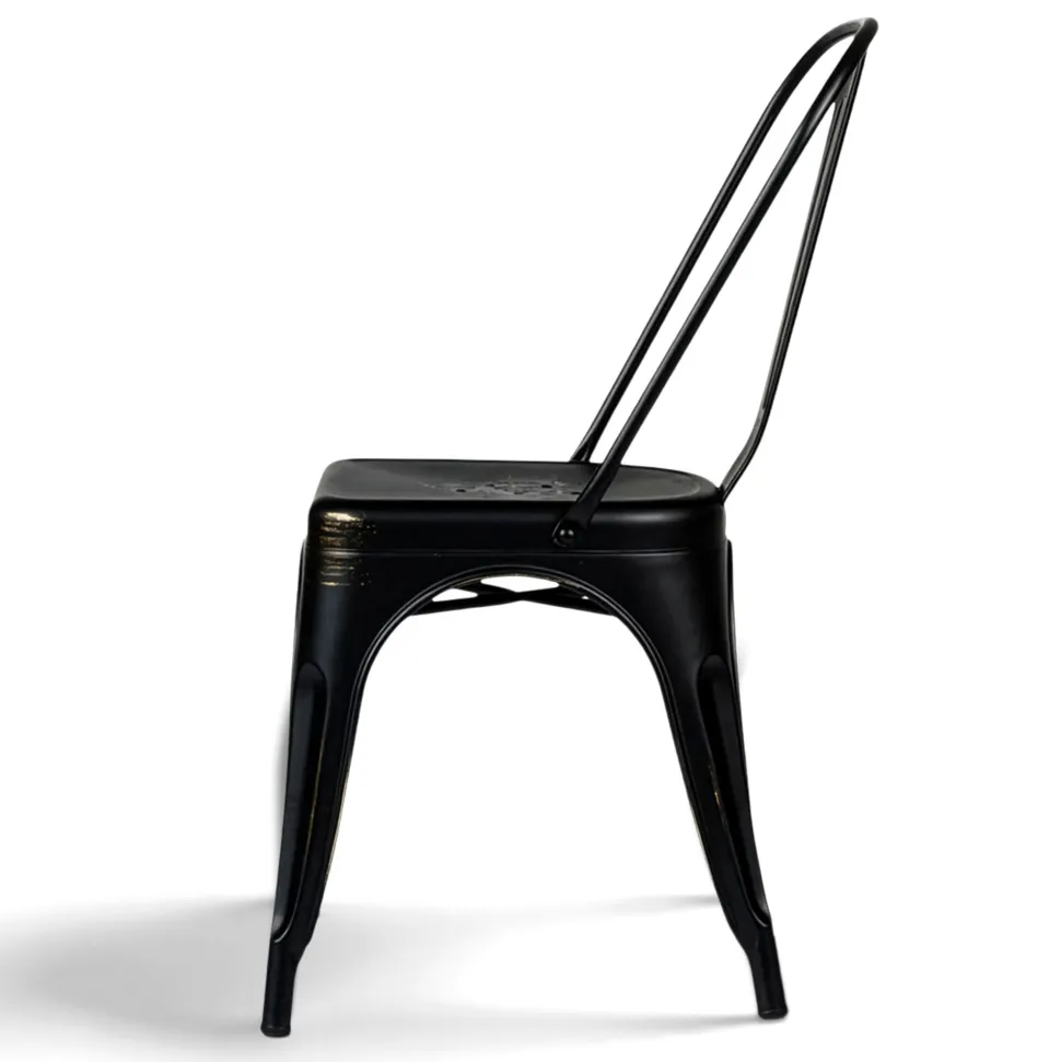 Stol 'Montmartre' - Vintage svart