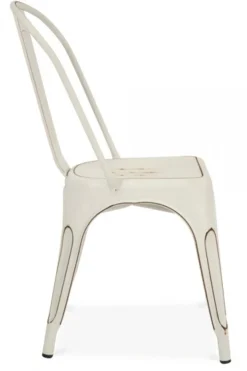 Stol 'Montmartre' - Vintage vit
