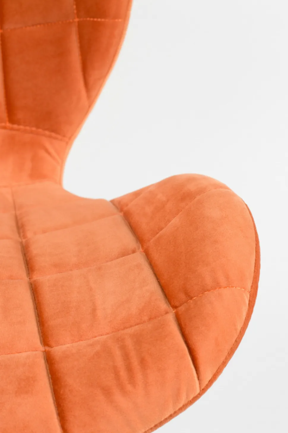 Stol 'Omg' - Sammet/Orange