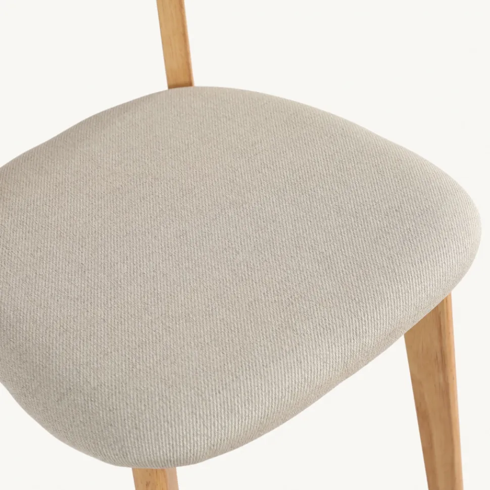 Stol 'Saba' - Ek/Beige