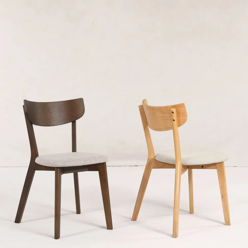 Stol 'Saba' - Ek/Beige