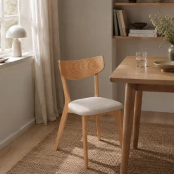 Stol 'Saba' - Ek/Beige