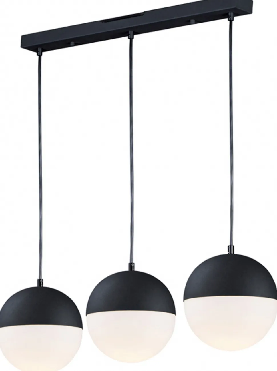 Taklampa 'Glob' X3 - Svart