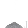 Taklampa 'Grafite Circle' - Cement