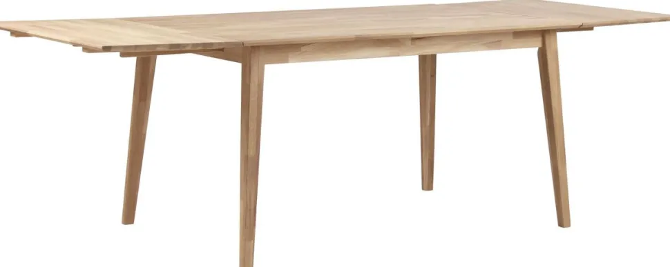 Tilläggsskiva 'Filippa' 50x90cm - Vitpigmenterad Ek
