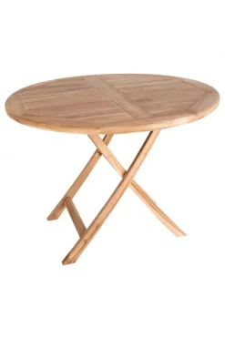 Trädgårdsbord 'Oviedo' Runt 100cm - Ek