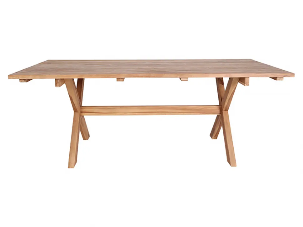 Trädgårdsbord 'Oviedo' 200x90cm - Ek