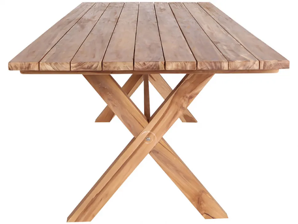 Trädgårdsbord 'Oviedo' 200x90cm - Ek