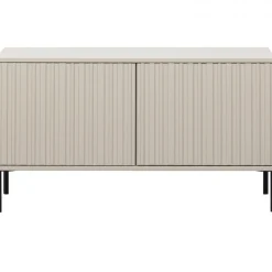 TV-bänk ‘New Gravure’ 100 cm - Beige/Svart