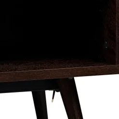 TV-bänk 'Prime' - Valnöt/Mässing