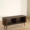 Tv-Bänk 'Vento' 120 cm - Valnöt