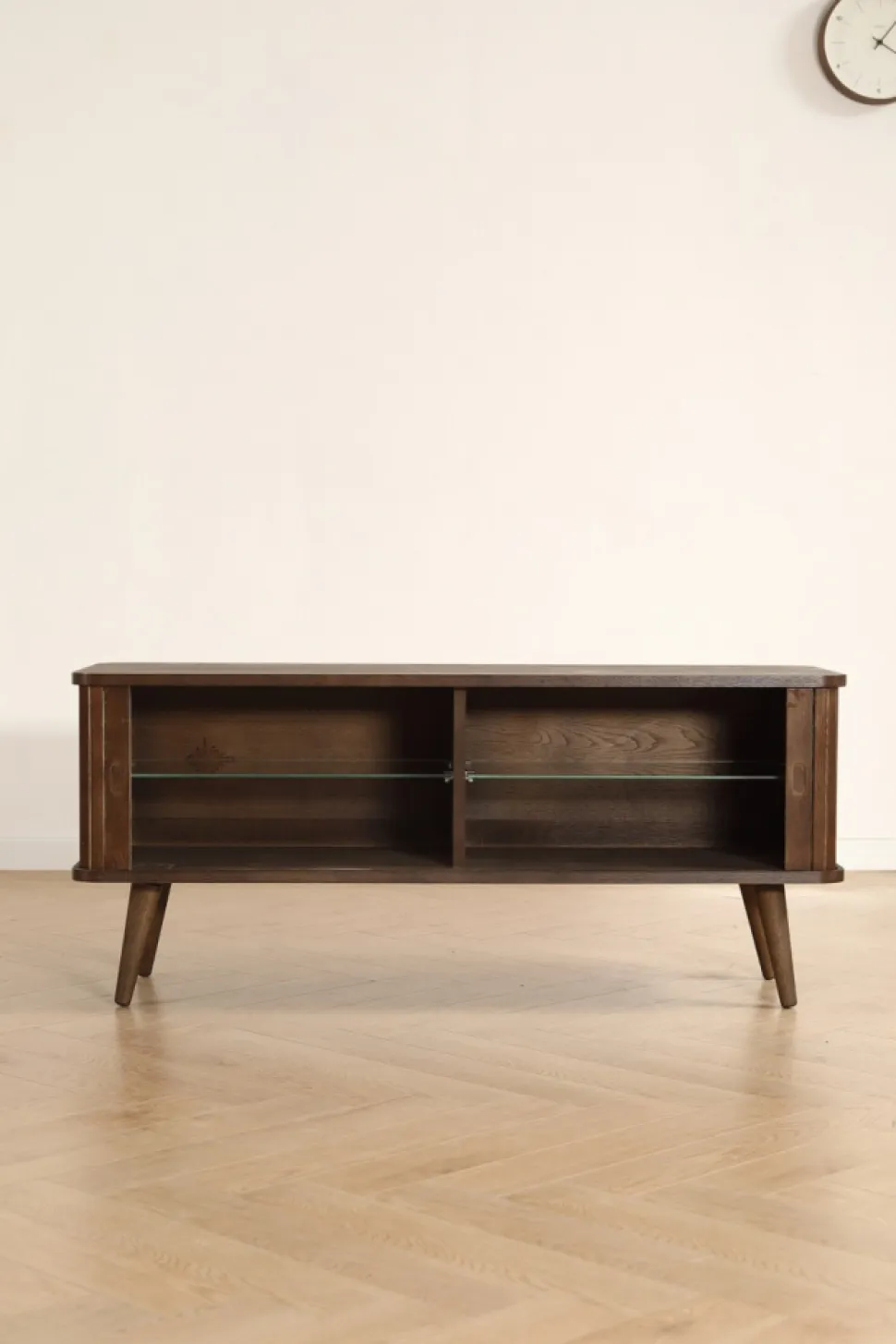 Tv-Bänk 'Vento' 120 cm - Valnöt