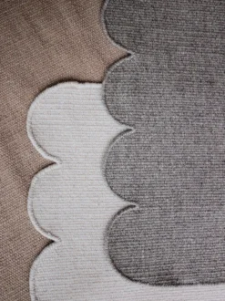 Ullmatta 'Fia' 70x140cm - Offwhite