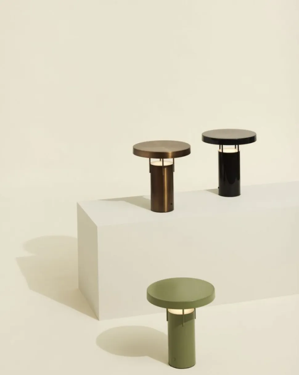 Uppladdningsbar bordslampa 'Bring Me' - Svart