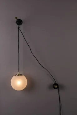 Vägglampa 'Bulan' 32x61 - Vit