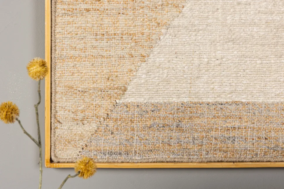 Väggmatta 'Sala' 70x100 cm - Beige